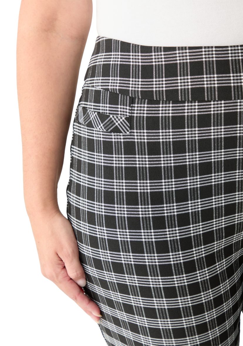 Plus Size Millennium Plaid Pants