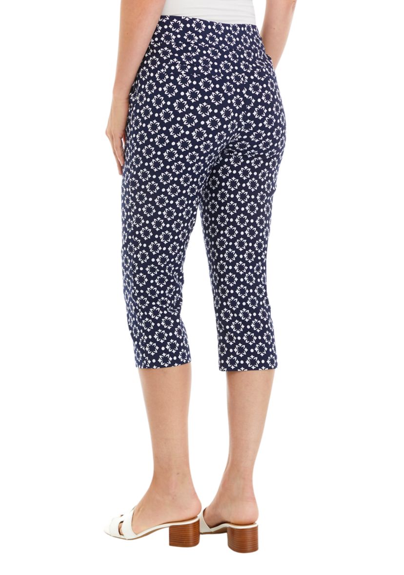 Womens Printed Millennium Capri Pants