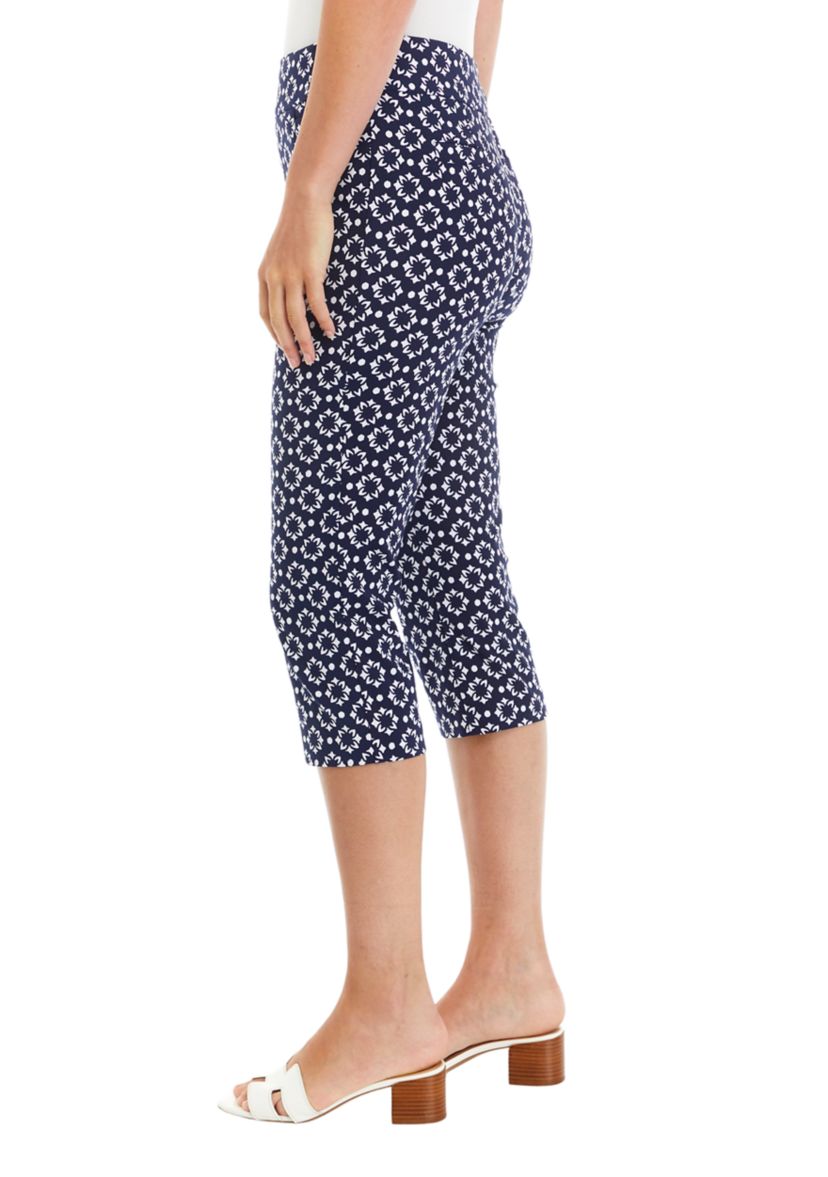 Womens Printed Millennium Capri Pants