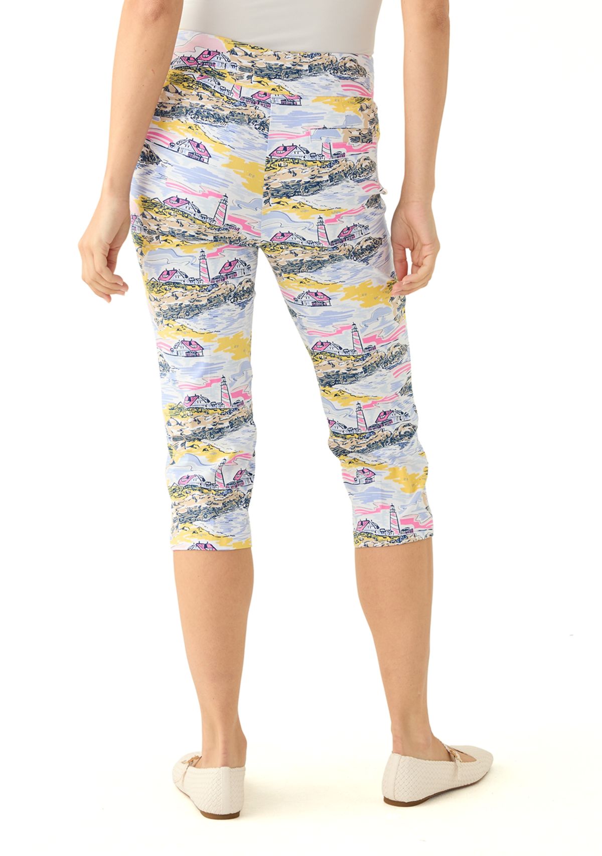 Womens Millennium Printed Capri Pants
