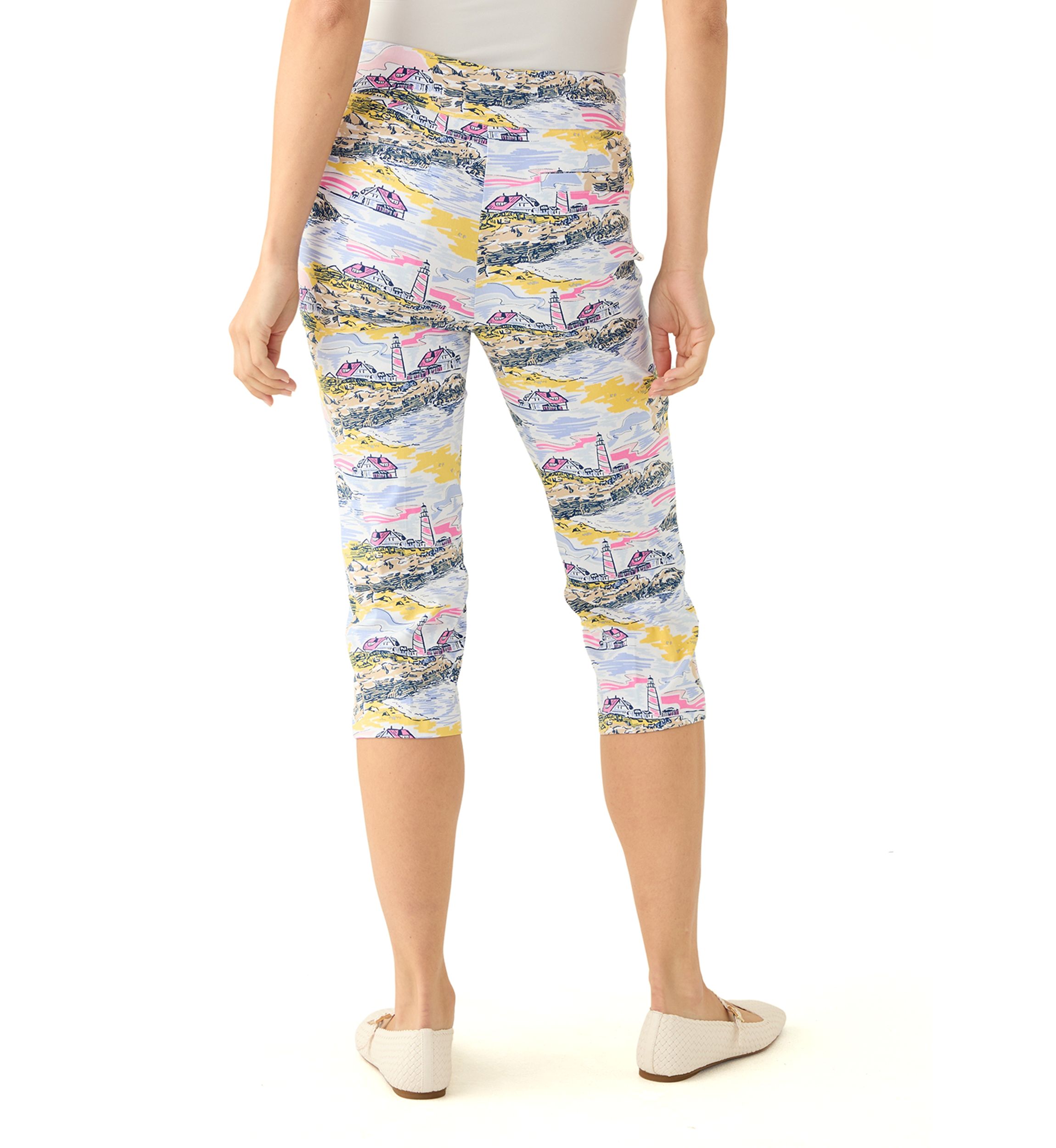 Womens Millennium Printed Capri Pants