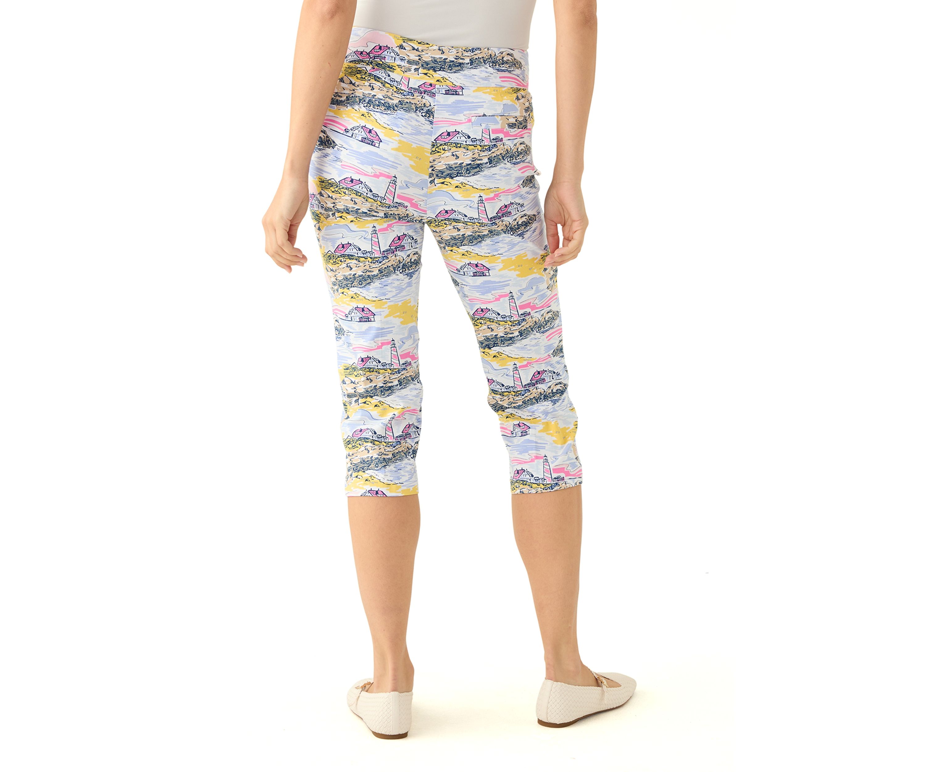 Womens Millennium Printed Capri Pants