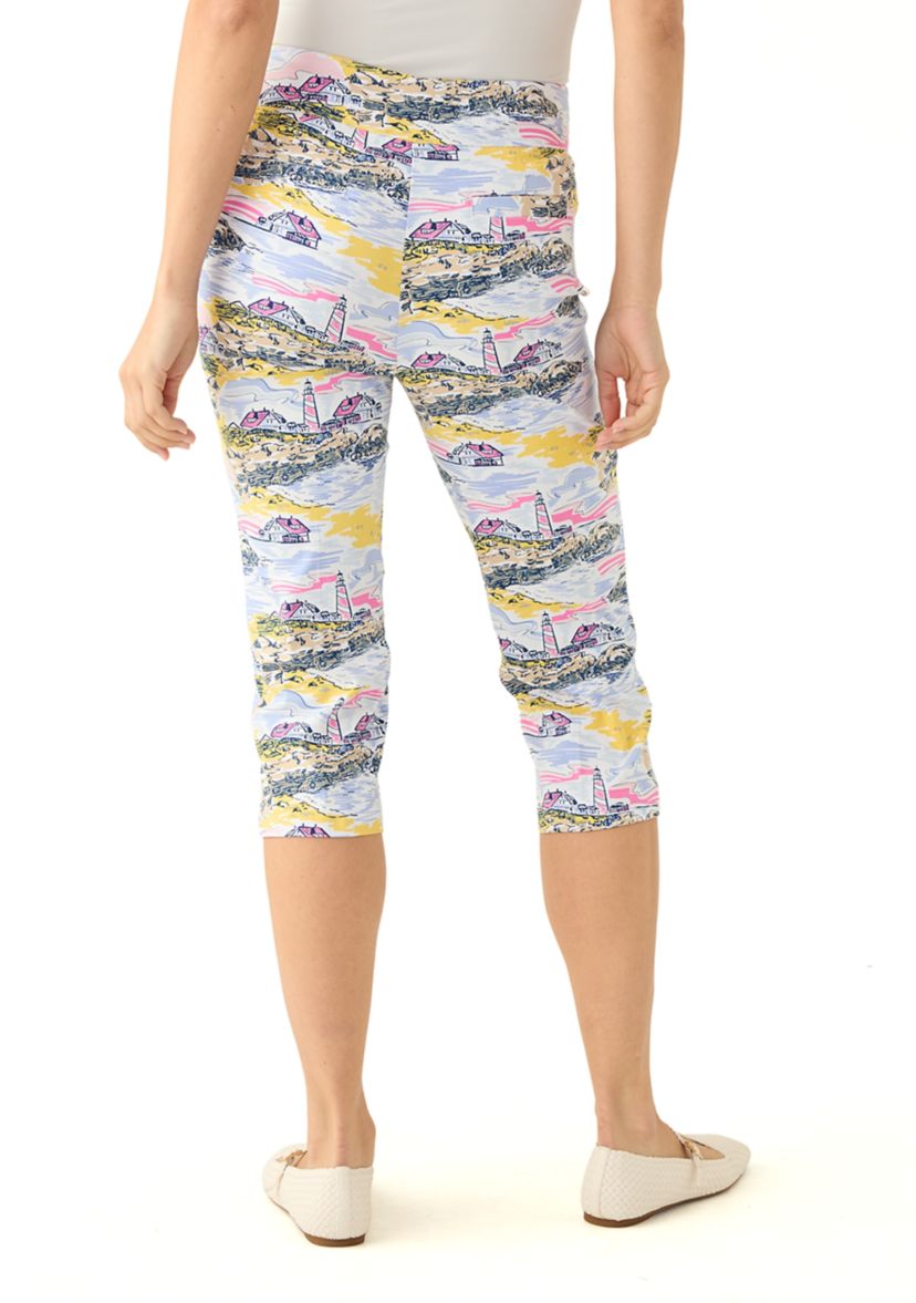 Womens Millennium Printed Capri Pants
