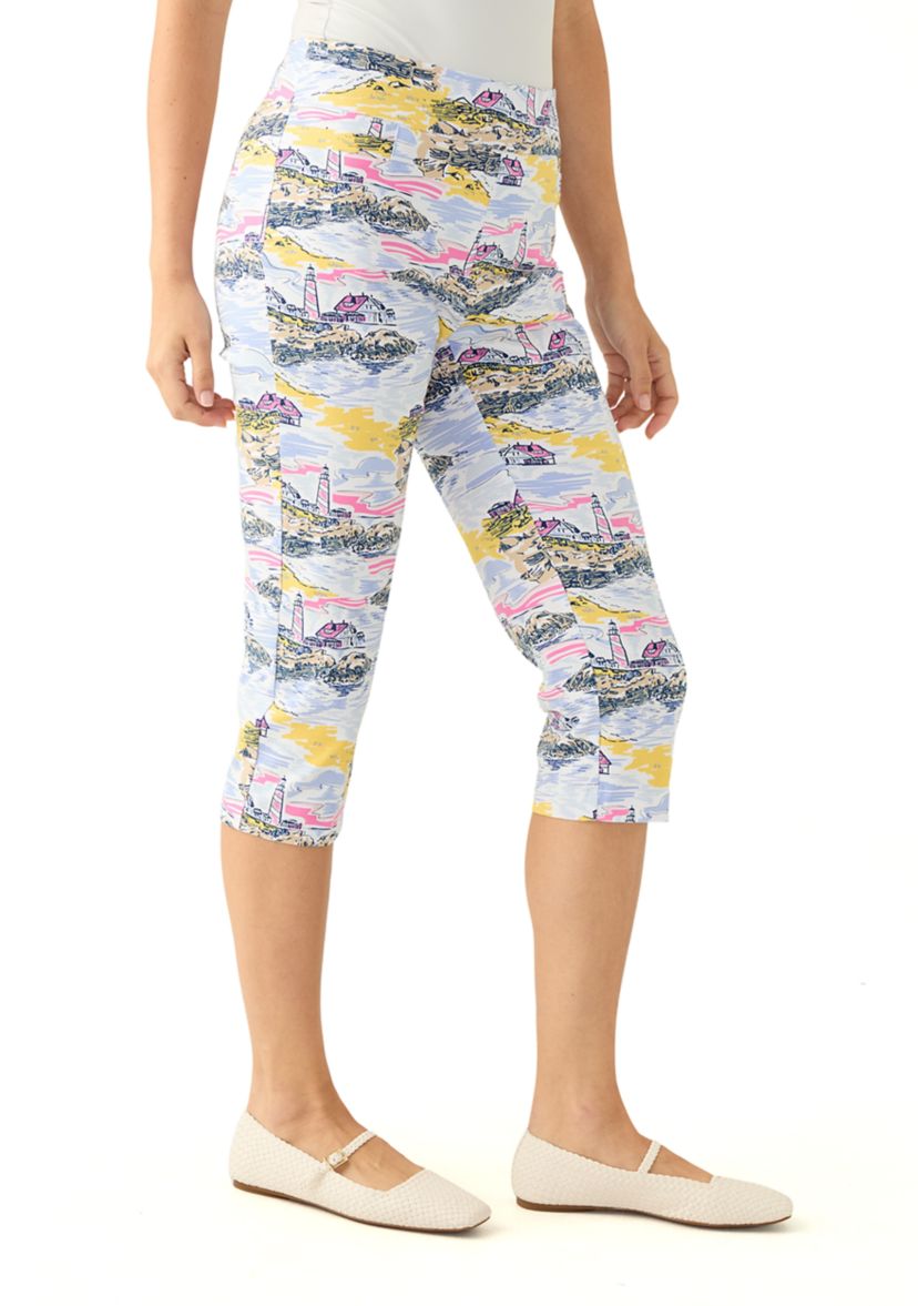 Womens Millennium Printed Capri Pants