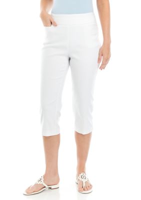 Kim Rogers Stretch Capri Pants for Women