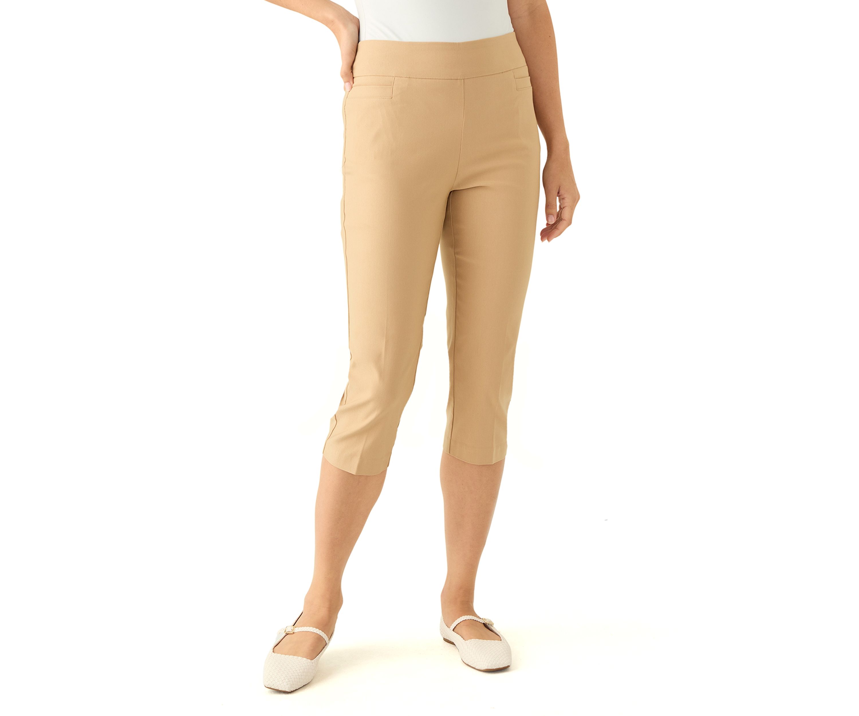 Womens Millennium Solid Capri Pants