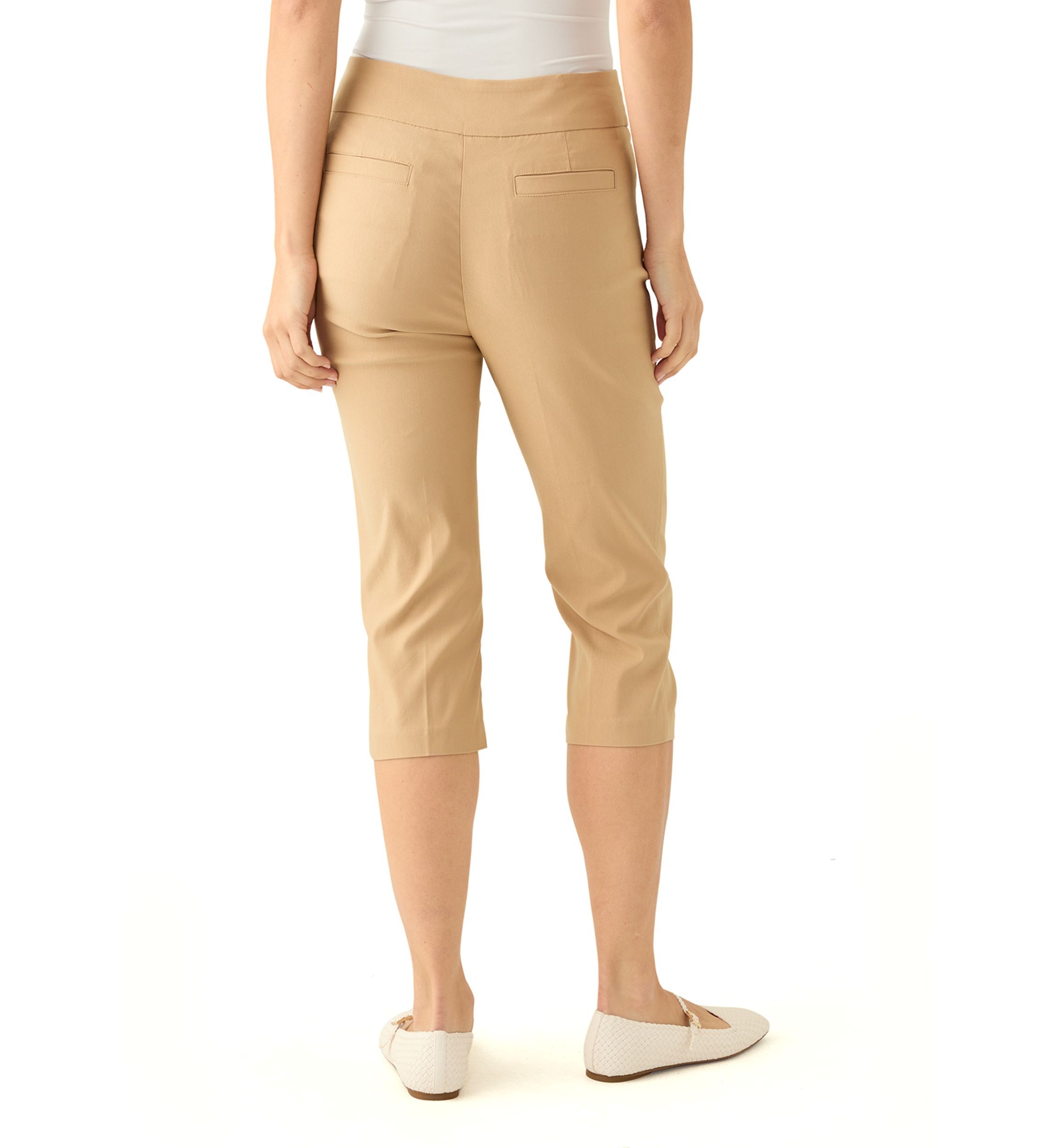 Womens Millennium Solid Capri Pants