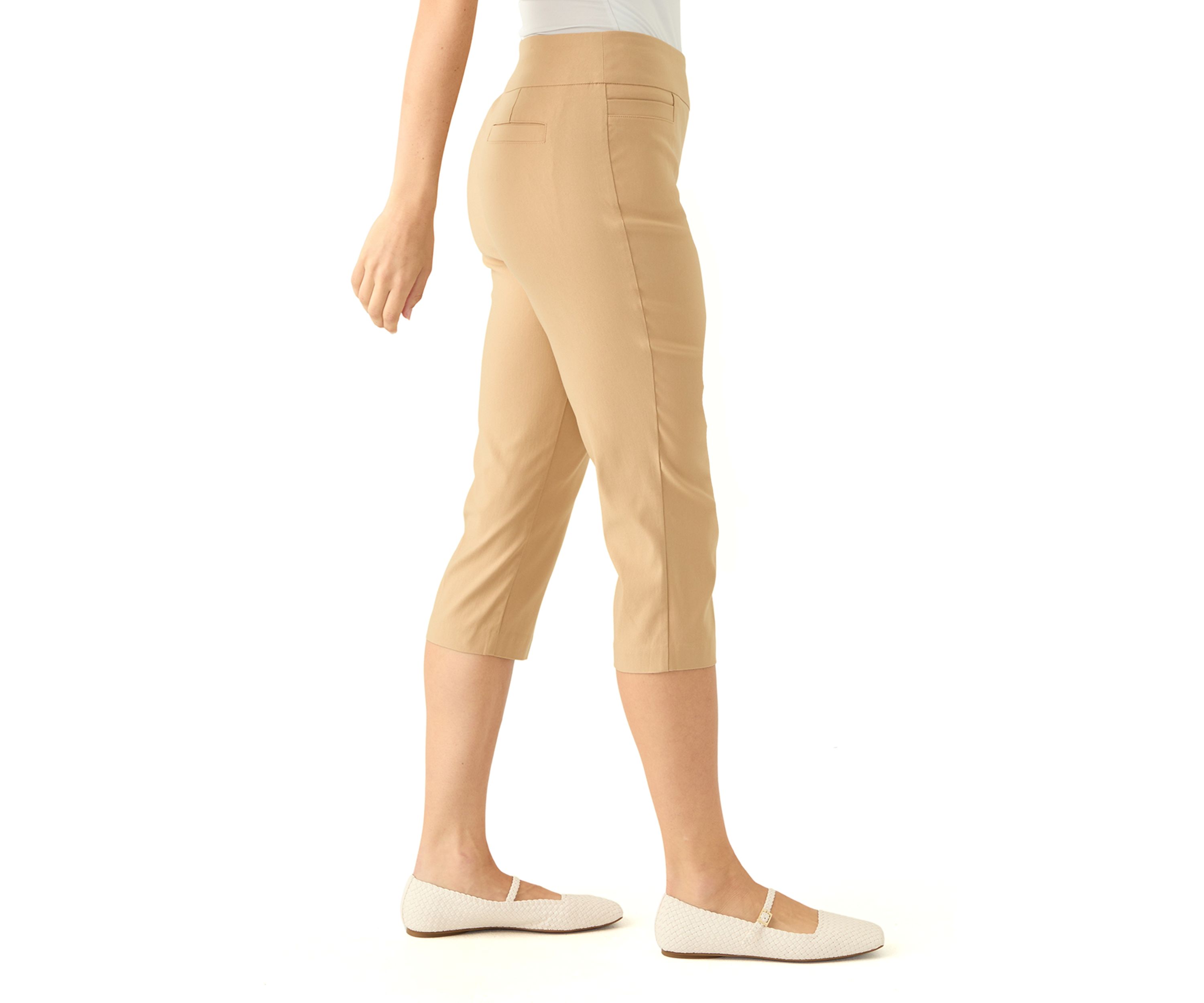 Womens Millennium Solid Capri Pants