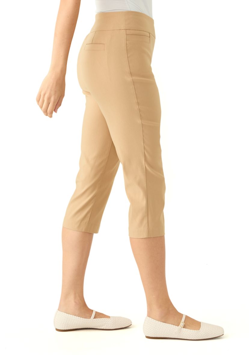Womens Millennium Solid Capri Pants