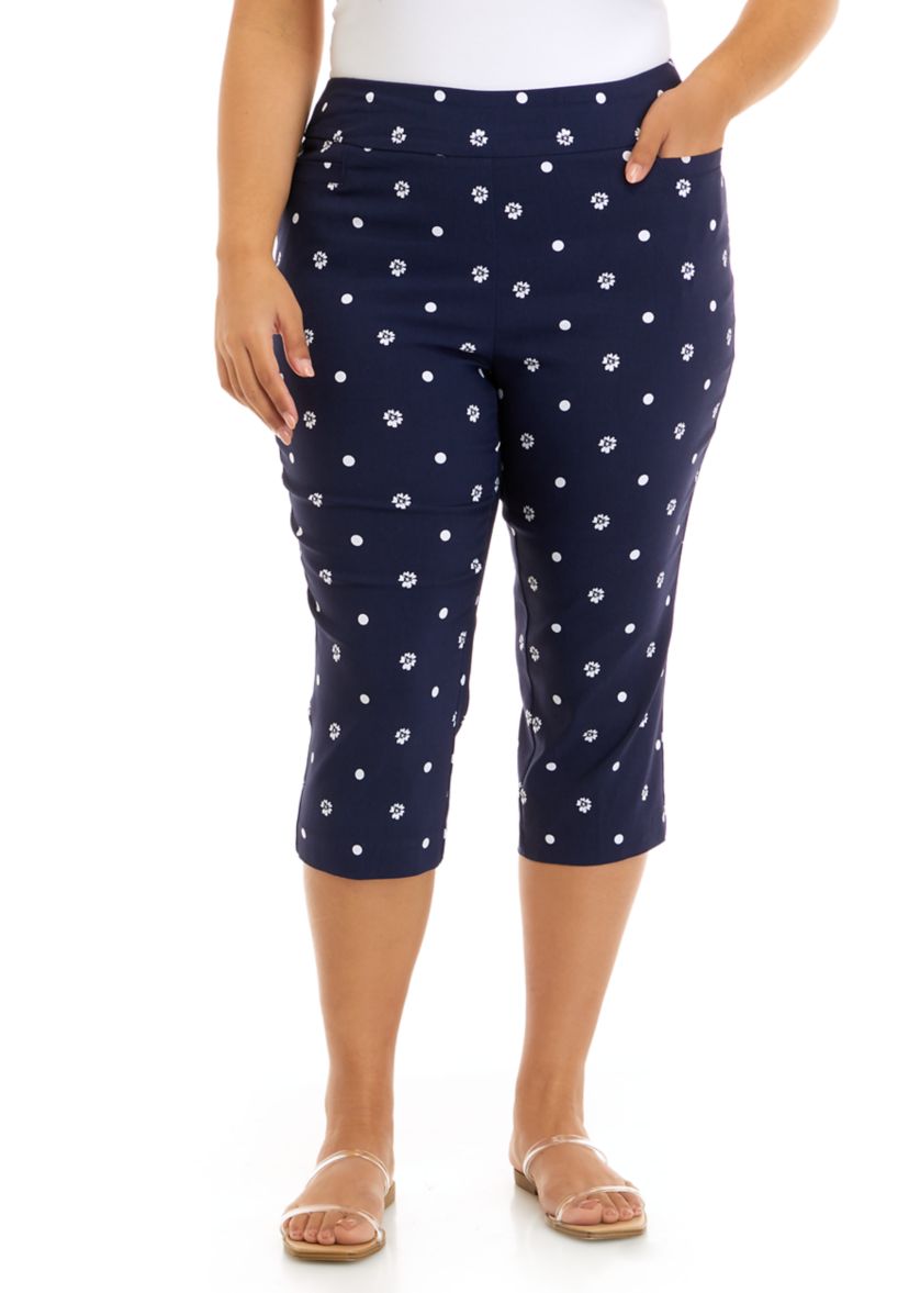 Plus Size Millennium Capris