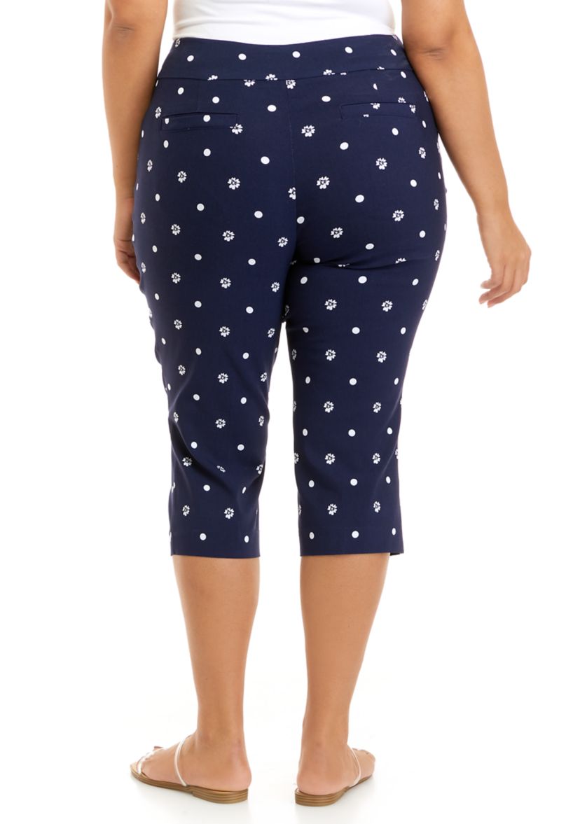 Plus Size Millennium Capris