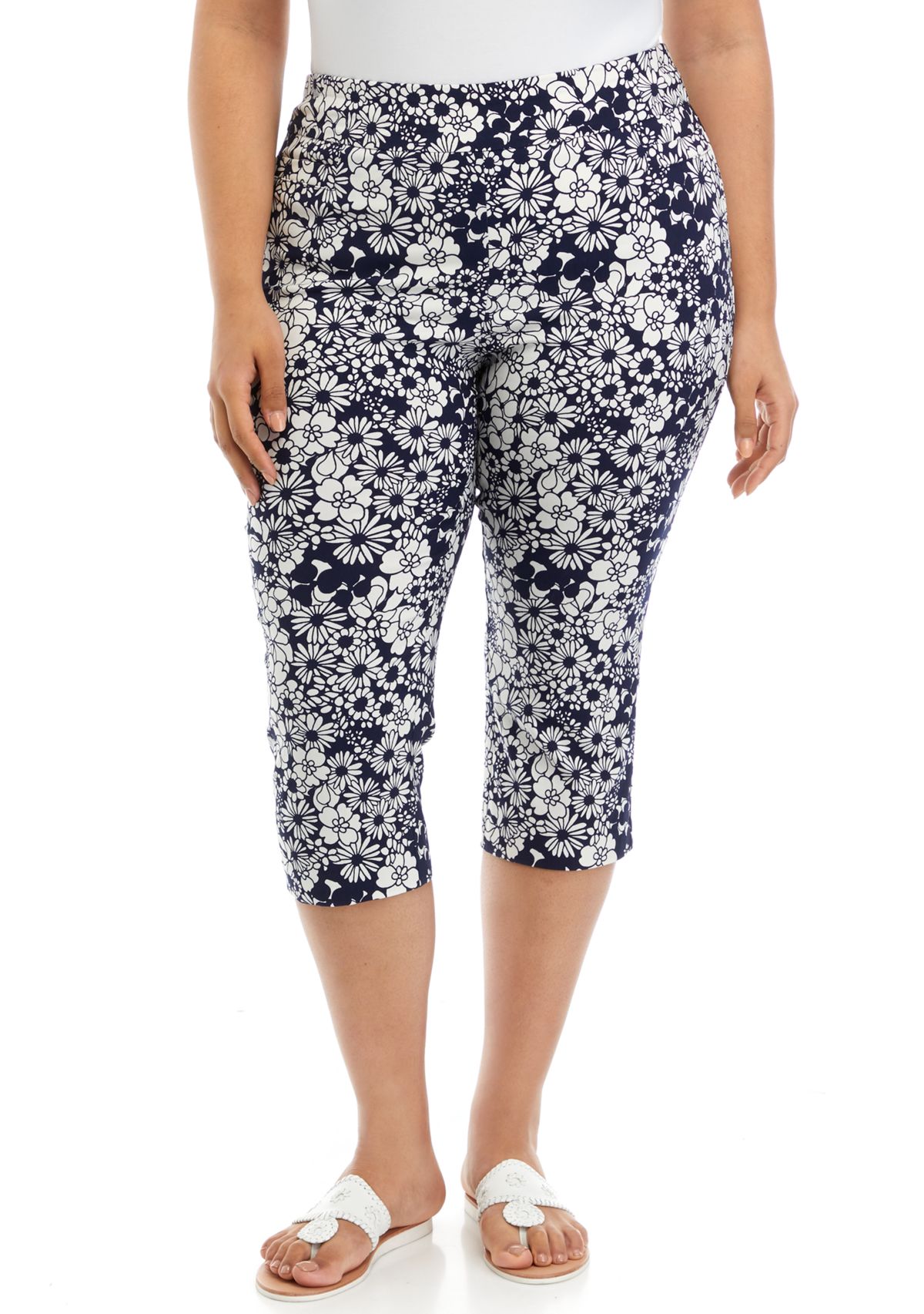 Plus Size Millennium Capri Pants