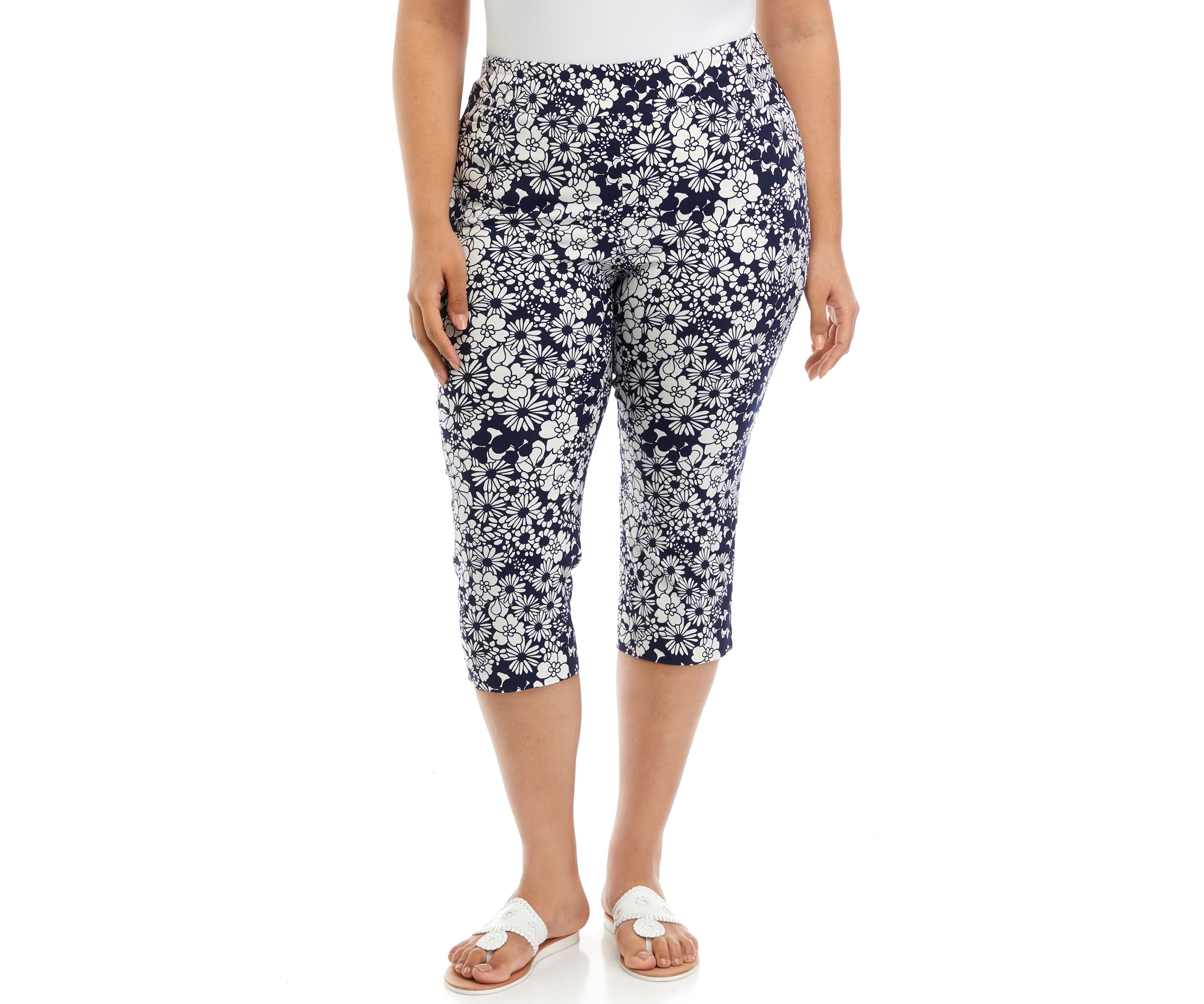 Plus Size Millennium Capri Pants