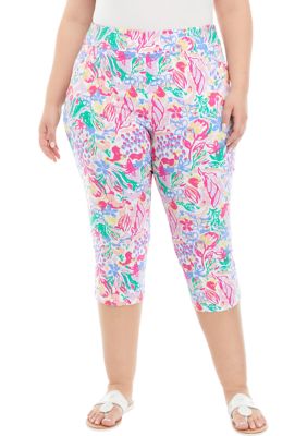 Kim Rogers Women's Plus Size Millennium Capri Pants, 16W -  0696073509009