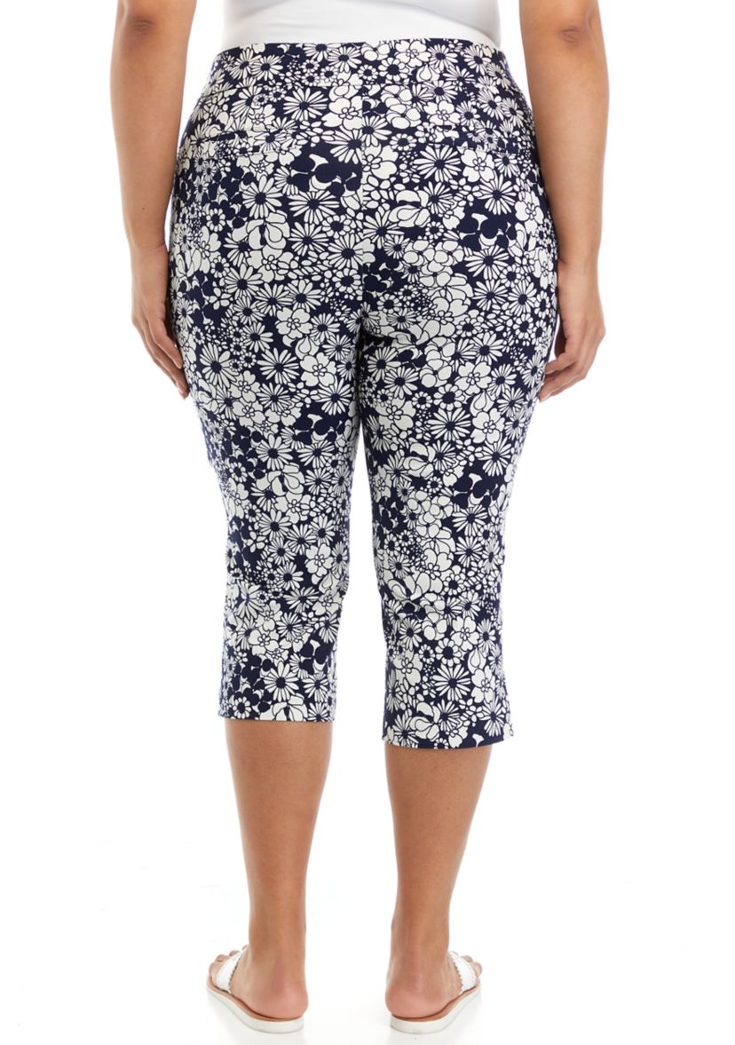 Plus Size Millennium Capri Pants