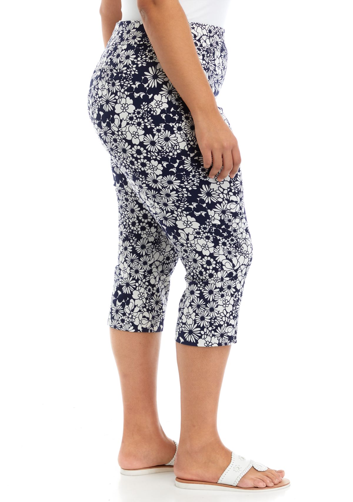 Plus Size Millennium Capri Pants