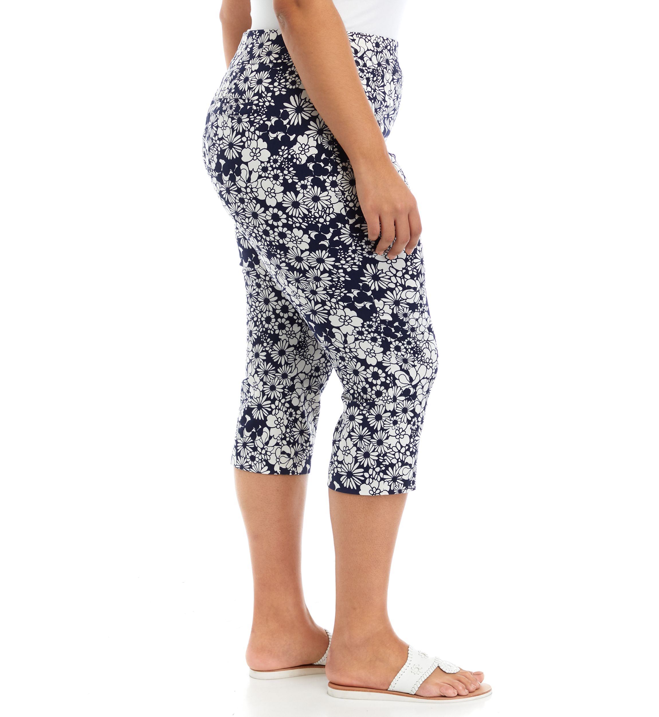 Plus Size Millennium Capri Pants