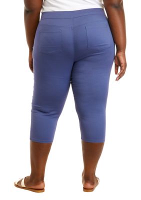 Belk plus size on sale capris