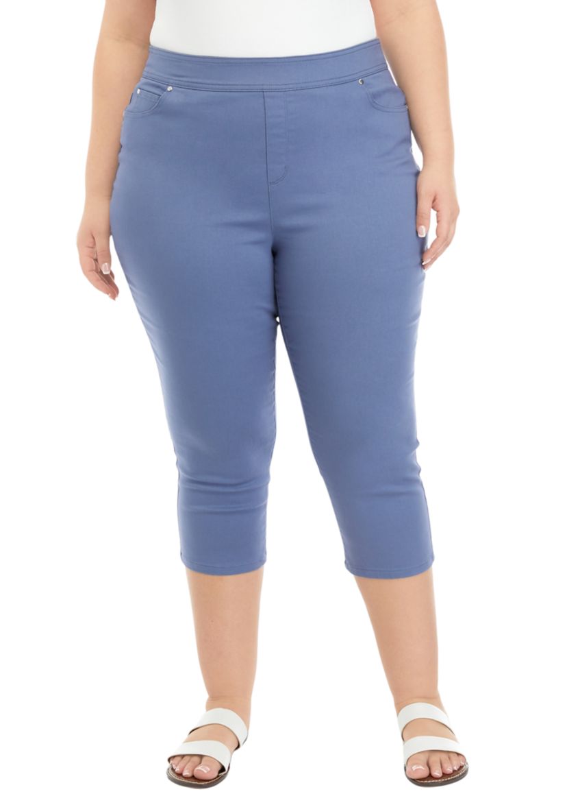 Plus Size Millennium Capri Pants 