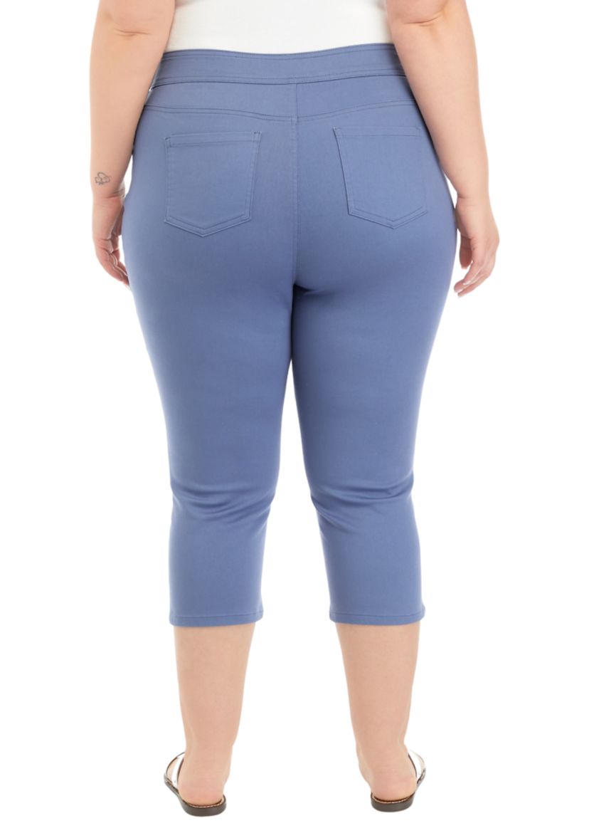 Plus Size Millennium Capri Pants 