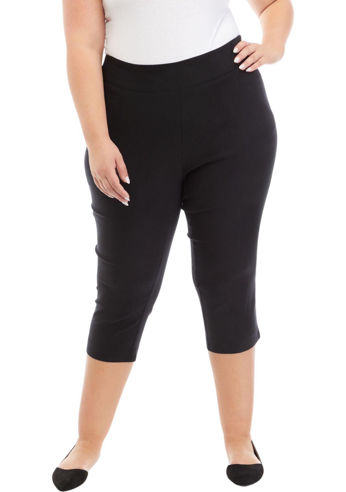 Plus Size Millennium Capri Pants