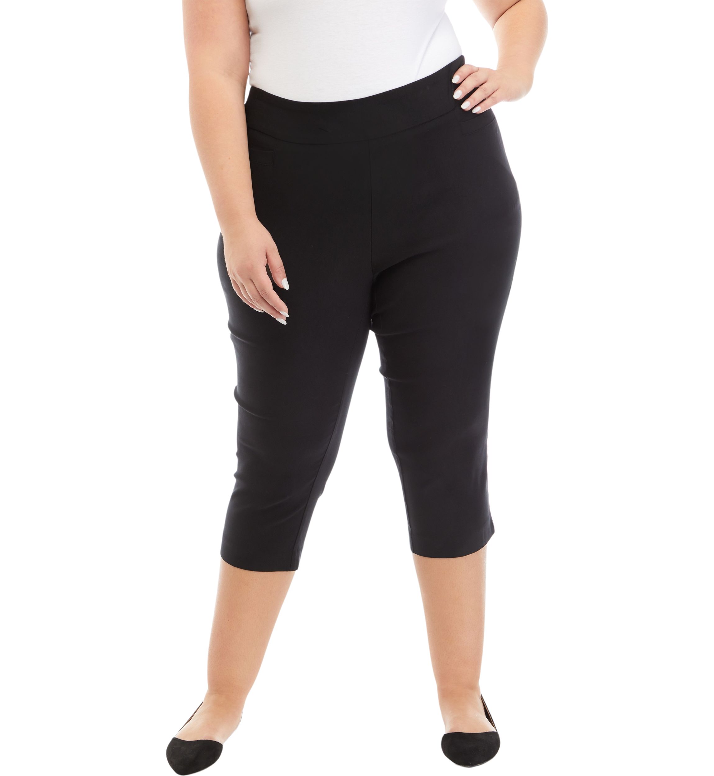 Plus Size Millennium Capri Pants