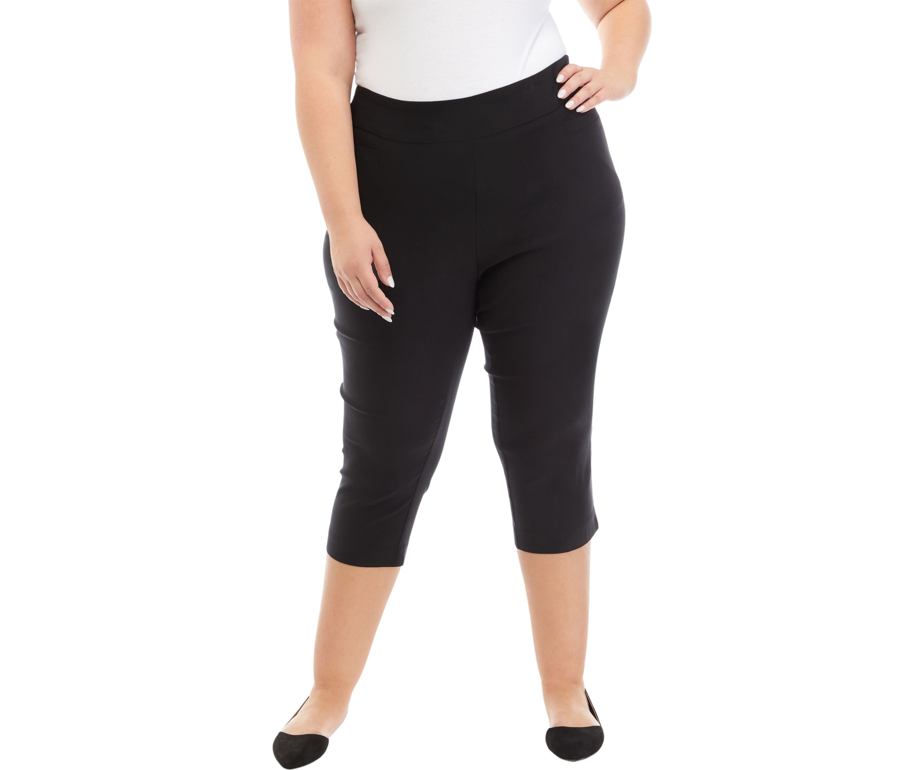 Plus Size Millennium Capri Pants