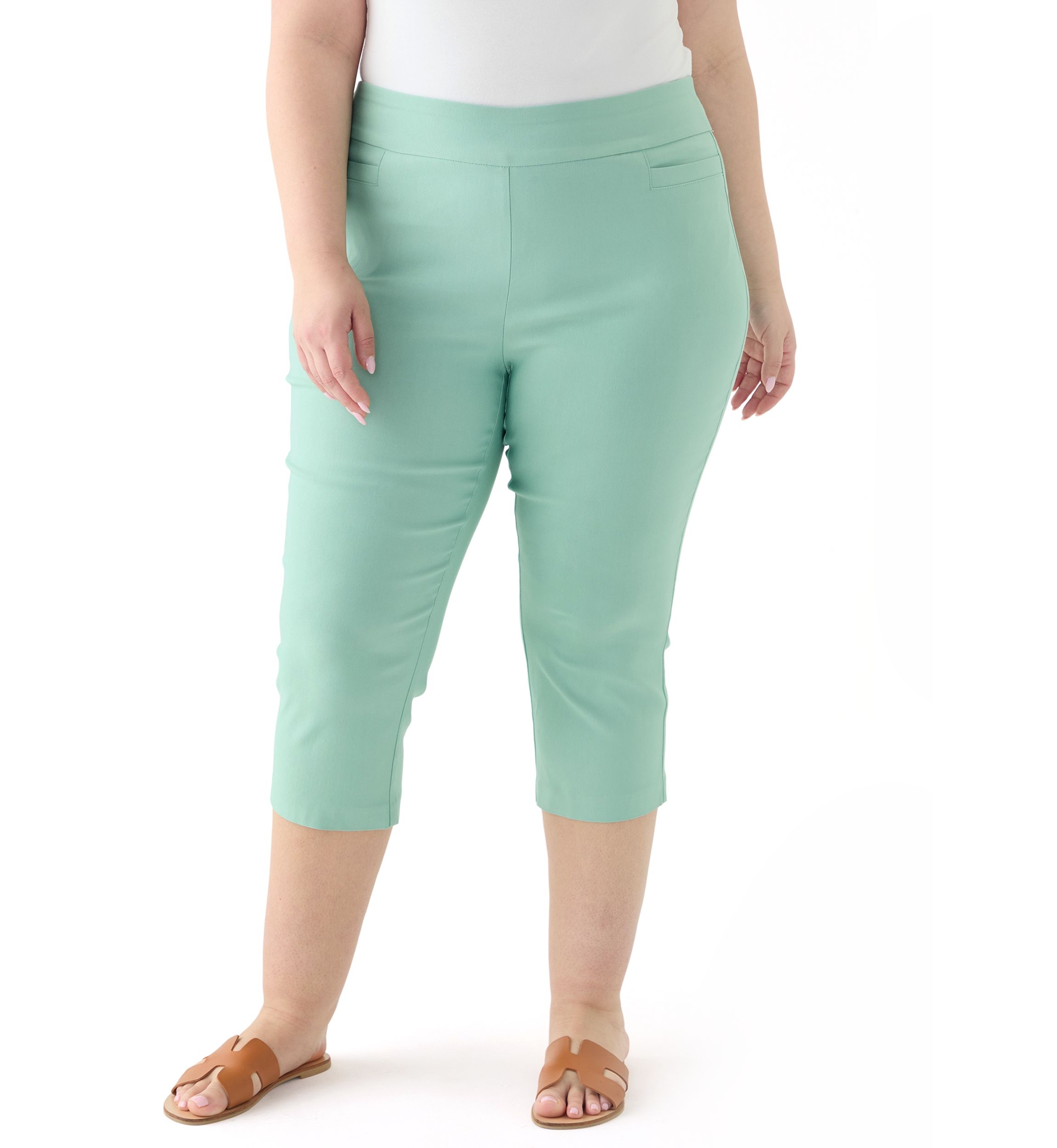 Plus Size Millennium Capri Pants