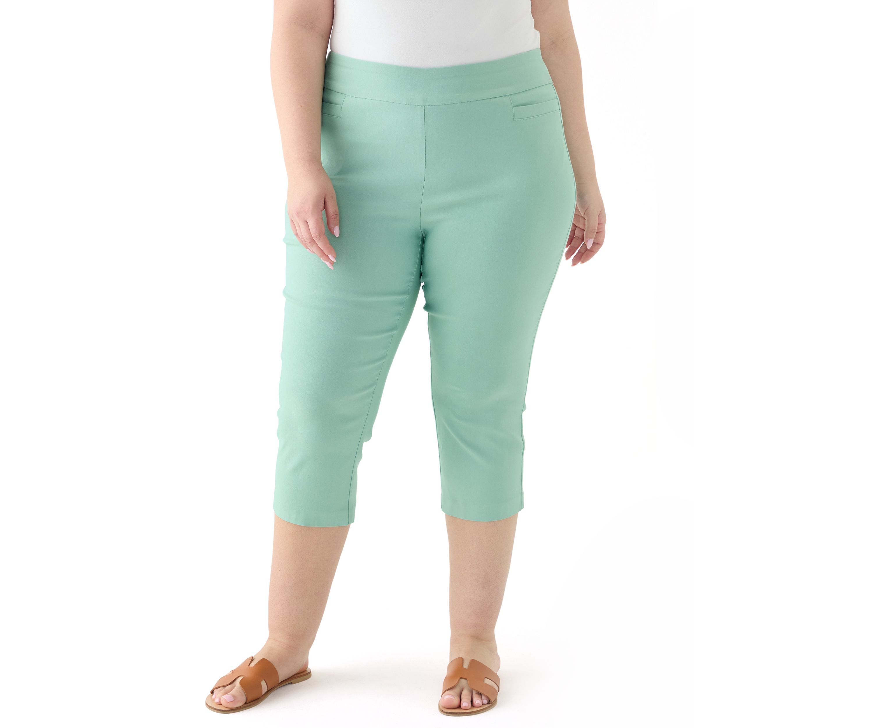 Plus Size Millennium Capri Pants