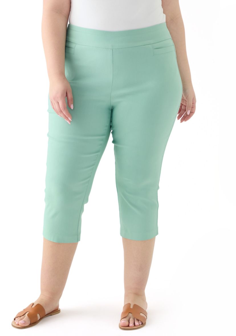 Plus Size Millennium Capri Pants