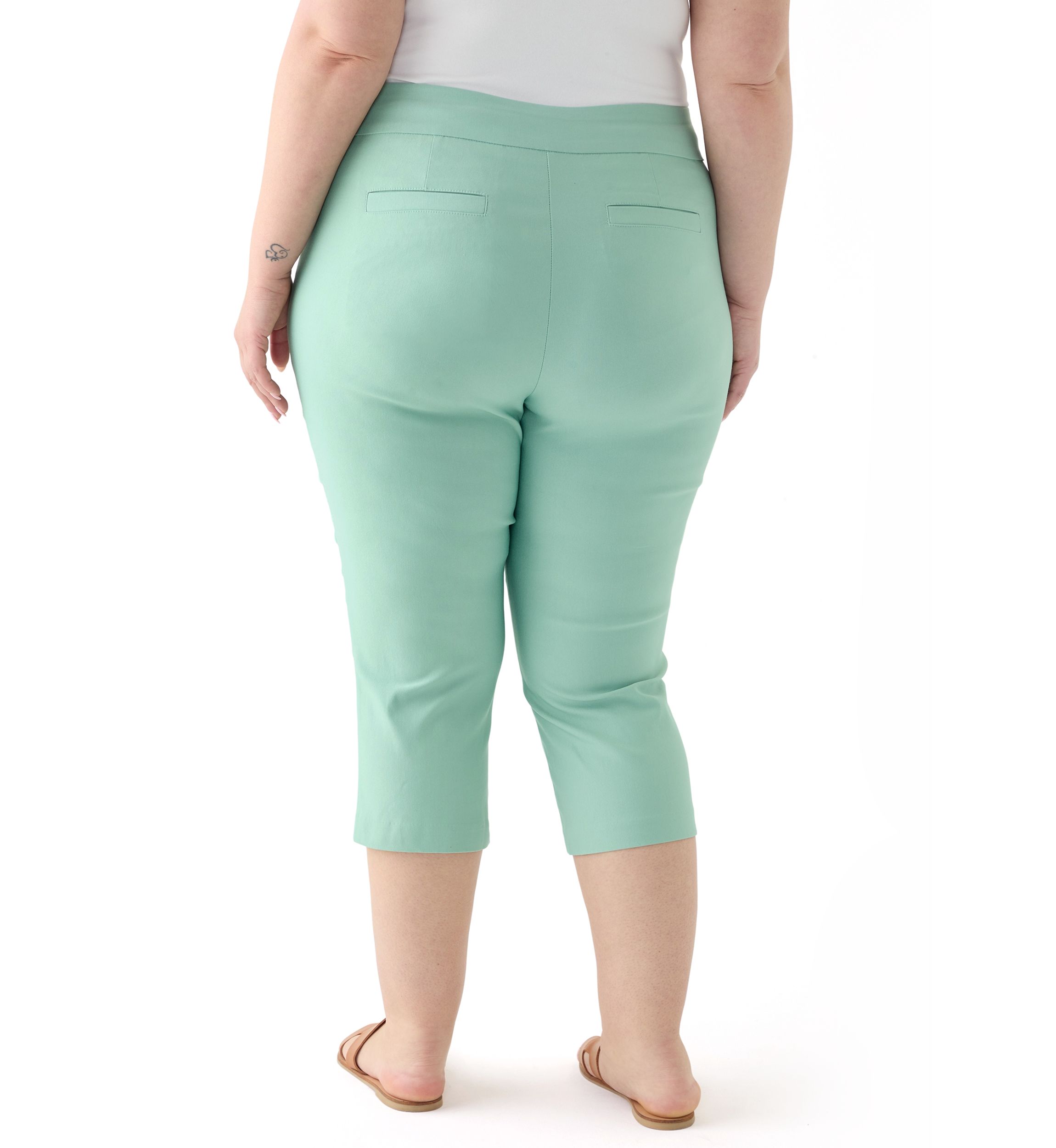 Plus Size Millennium Capri Pants