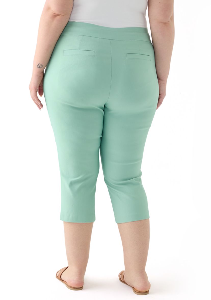 Plus Size Millennium Capri Pants
