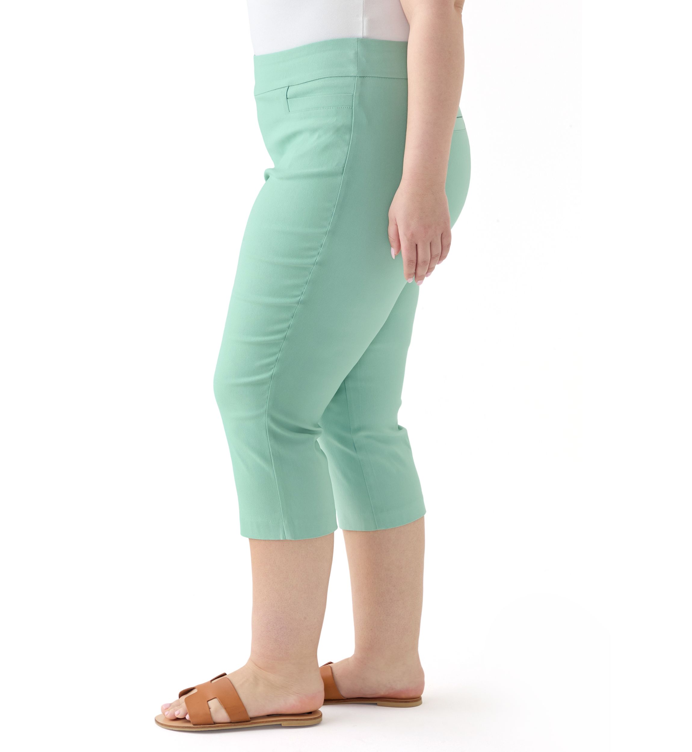 Plus Size Millennium Capri Pants