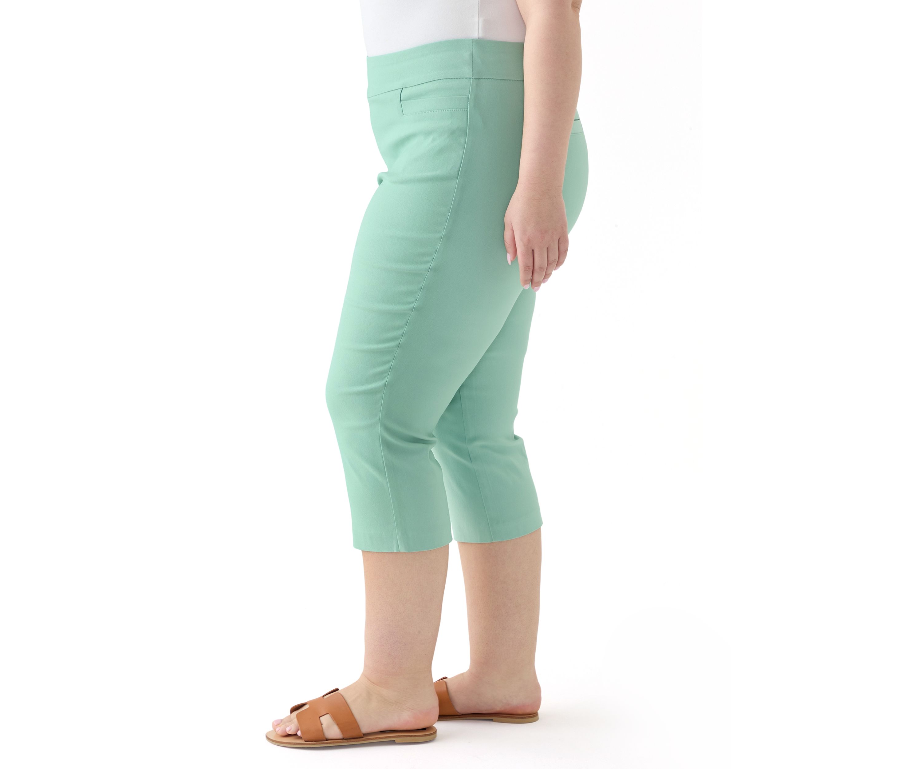 Plus Size Millennium Capri Pants