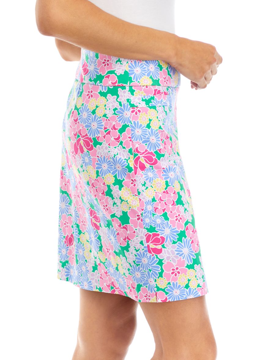 Womens Printed Skort 