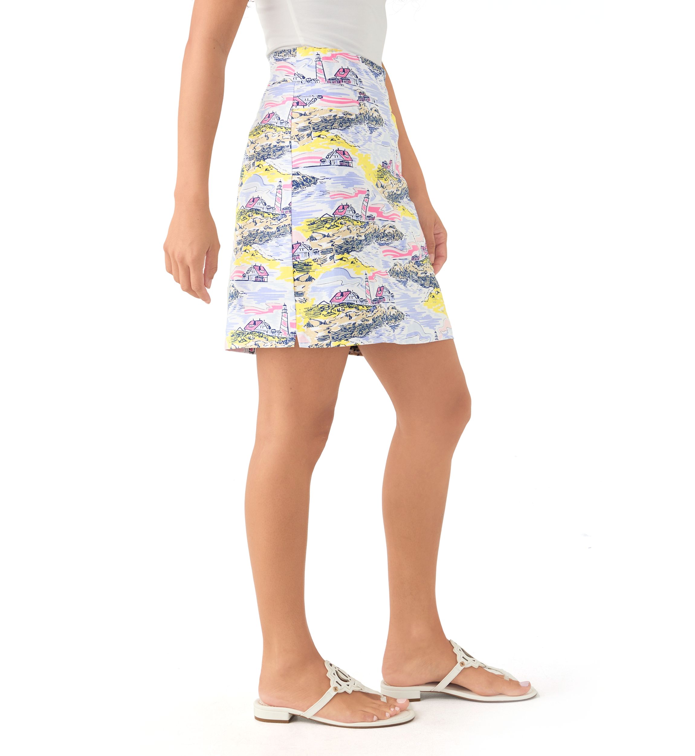 Petite Printed Skort 