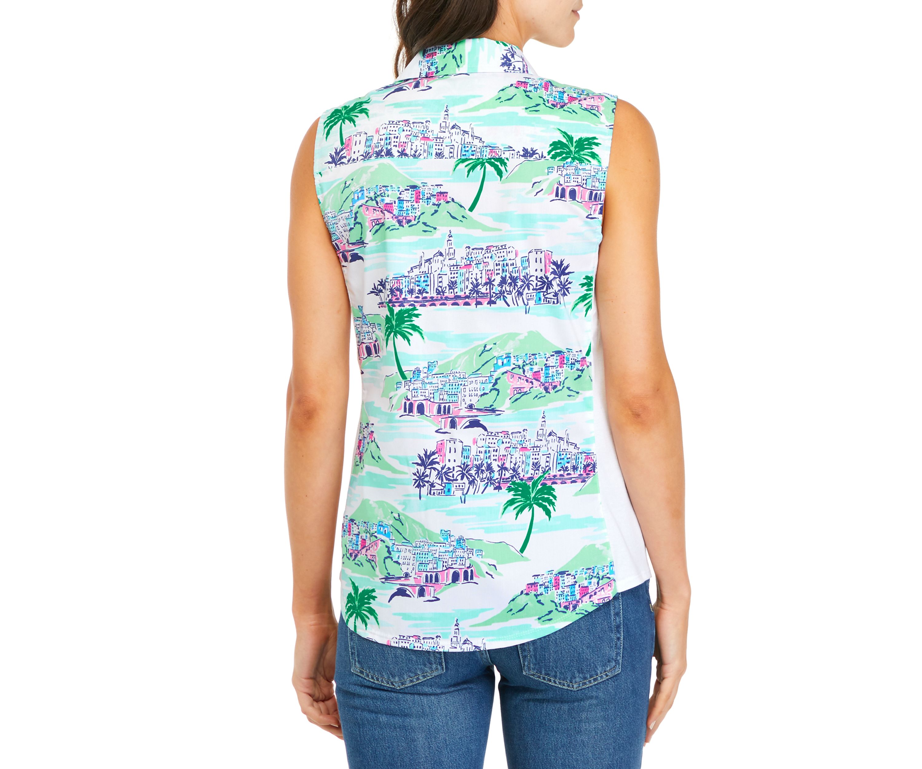 Petite Sleeveless Knit to Fit Shirt