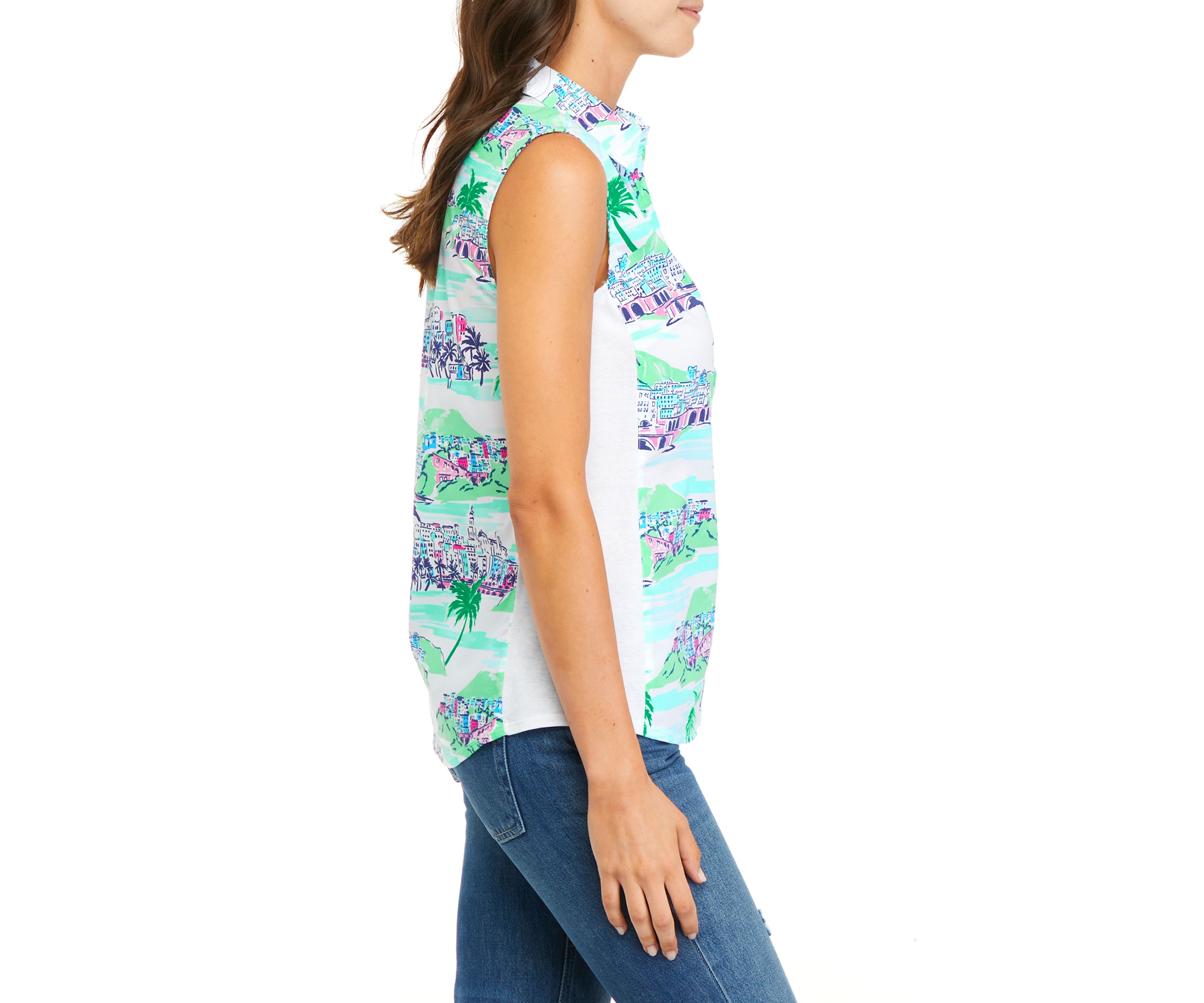 Petite Sleeveless Knit to Fit Shirt