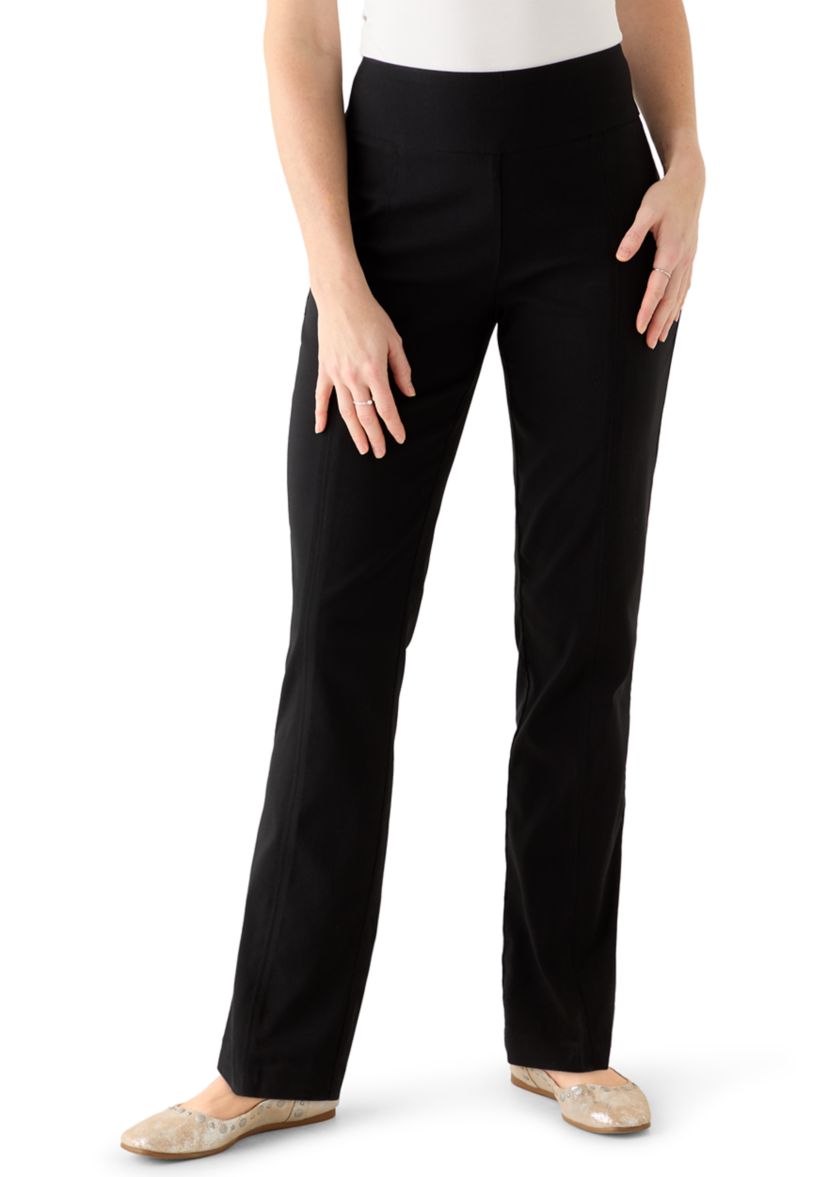 pull on black dress pants for women Edwardian Style Gothic Black Long Dress main image 0