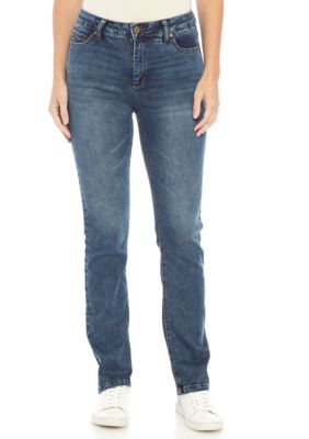 Jones New York Lexington Straight Denim Jeans 