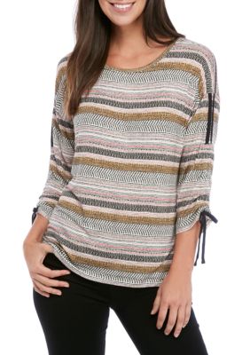 Jones New York Women's Drawstring Sleeve Dolman Top | belk