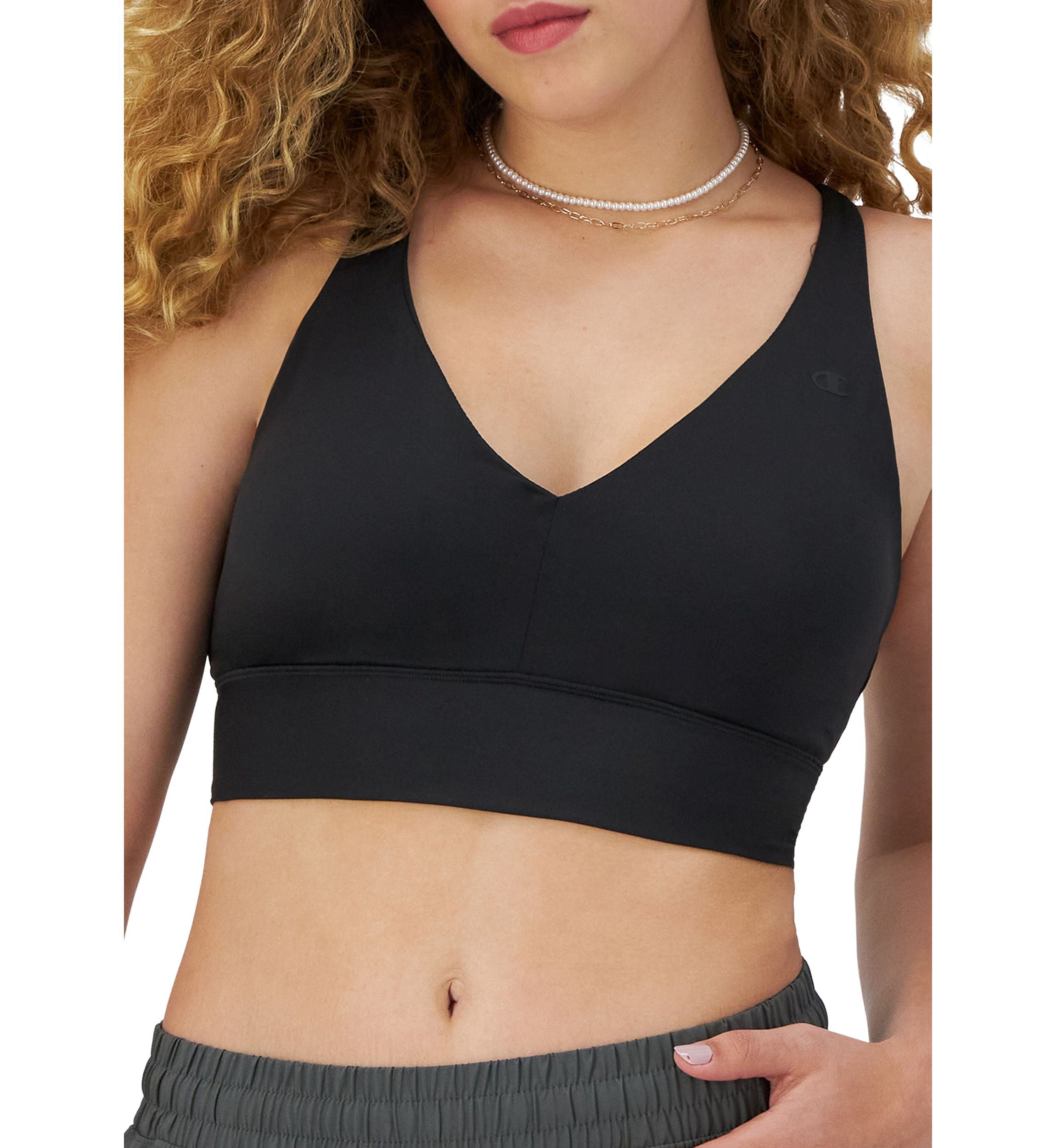 Longline Strappy Sports Bra