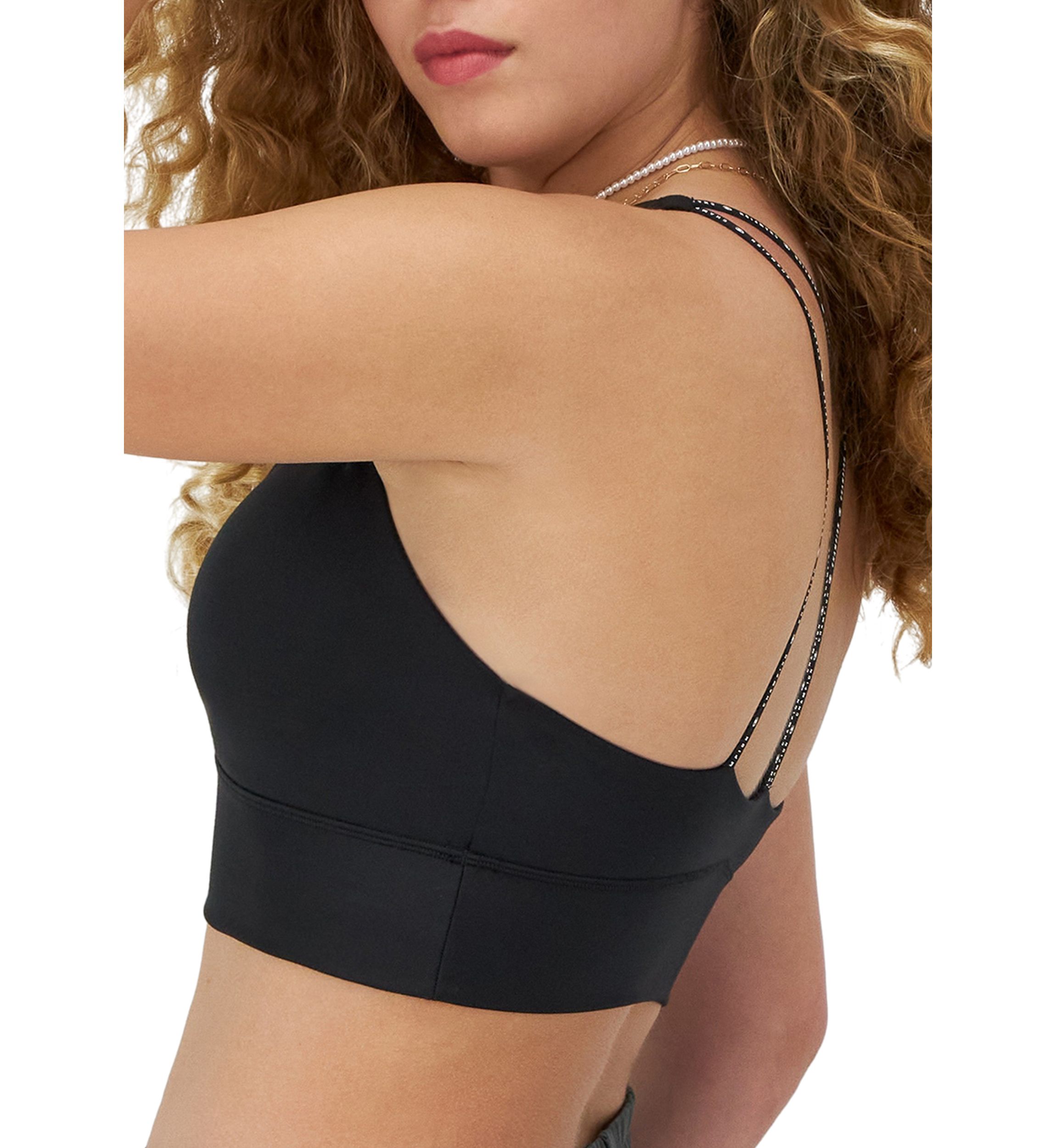 Longline Strappy Sports Bra