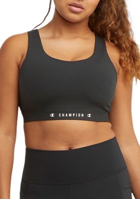 Champion Women's Soft Touch Eco Sports Bra, Black, X-Small : :  Clothing, Shoes & Accessories