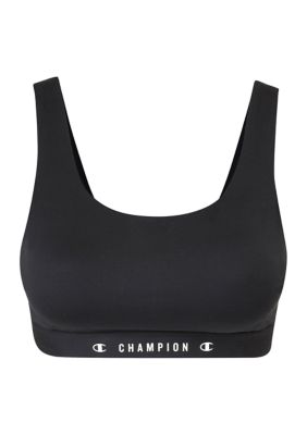 Champion Women's Soft Touch Eco Ruched Sports Bra
