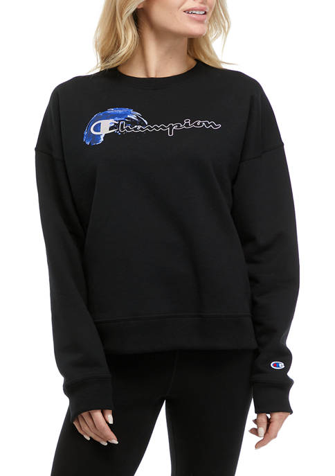 Champion® Powerblend Relaxed Crew Pullover