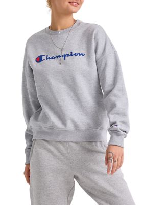 Champion Powerblend Relaxed Crew Neck Sweatshirt belk