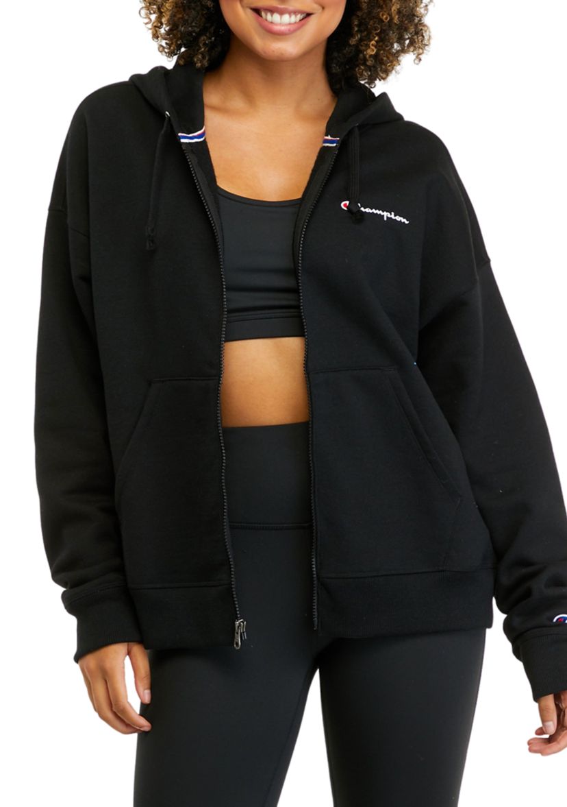 Powerblend Fleece Full Zip Logo Hoodie 