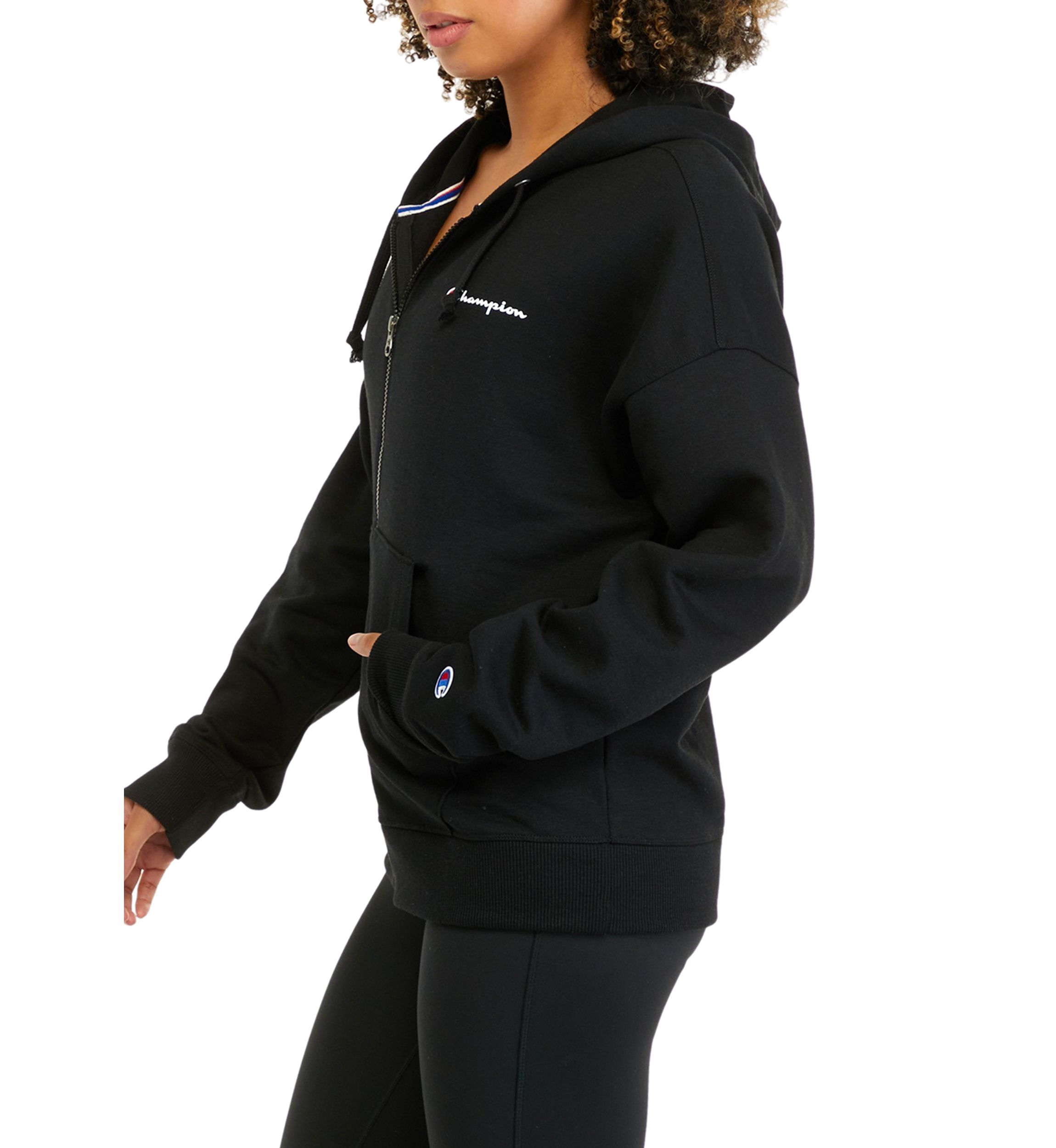 Powerblend Fleece Full Zip Logo Hoodie 