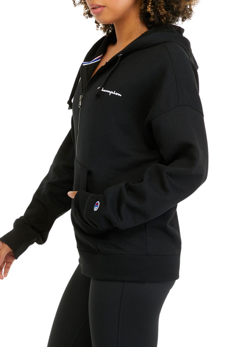 Powerblend Fleece Full Zip Logo Hoodie 
